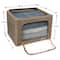 Sorbus Foldable & Stackable Storage Bags with Windows Set
